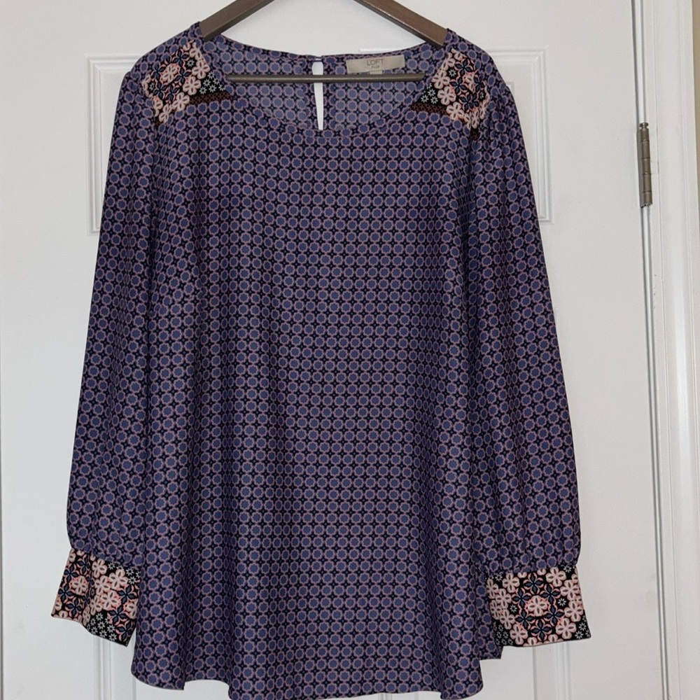 Loft plus size blouse